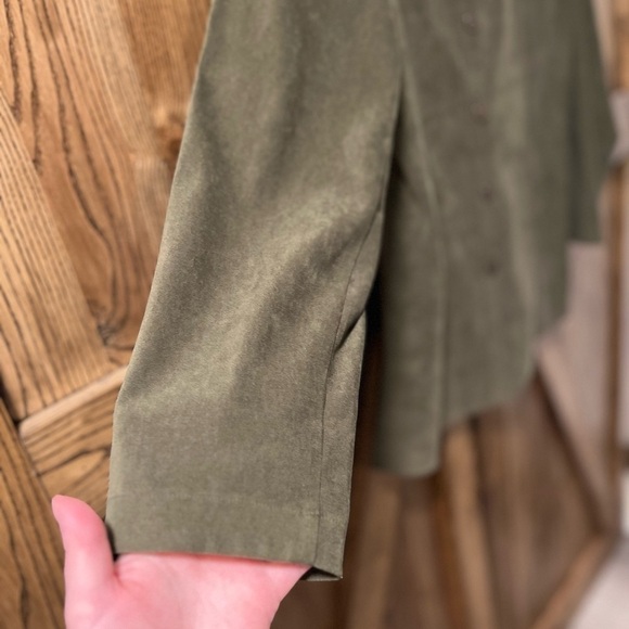 Vintage faux suede jacket - Picture 4 of 7